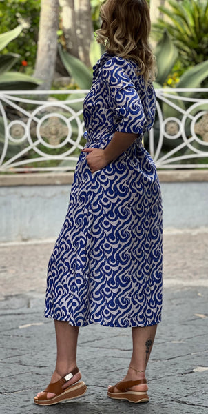 Linen Long Shirt Dress