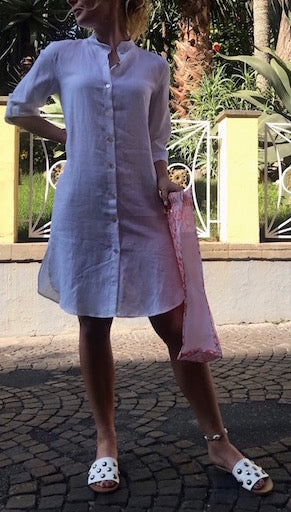 Linen Classic Shirt Tunic