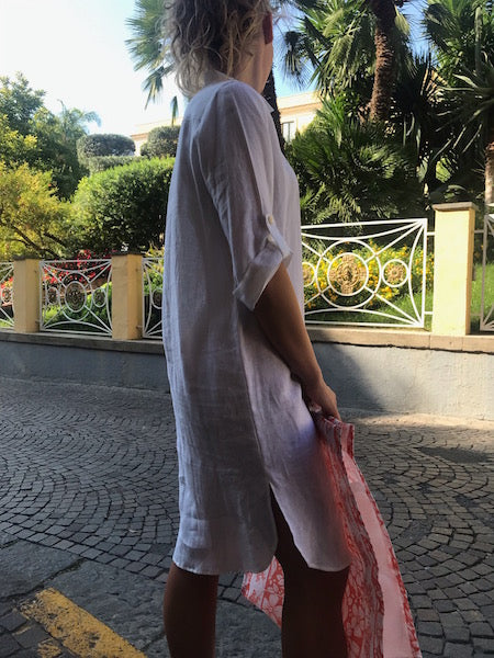 Linen Classic Shirt Tunic