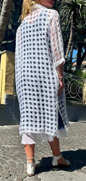 Linen Long Coat
