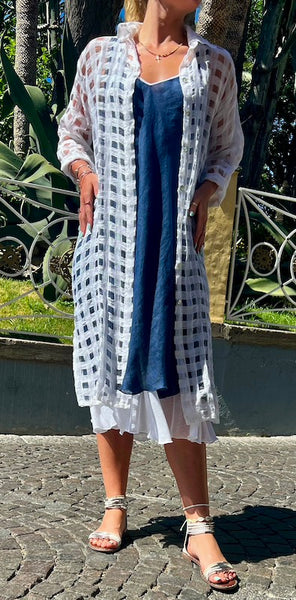 Linen Long Coat